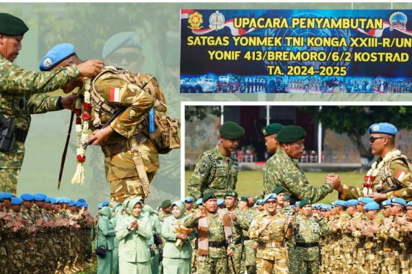 Kontingen Garuda XXIII-R/UNIFIL Yonif 413 Kostrad Selesaikan Misi Perdamaian di Lebanon