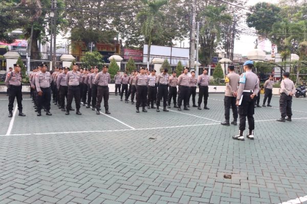 May Day, Polres Malang Siagakan Ratusan Personel