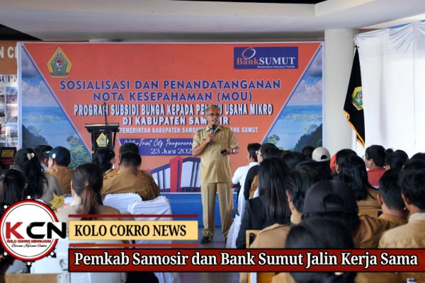 Pemkab Samosir dan Bank Sumut Jalin Kerja Sama Subsidi Bunga, Dorong UMKM Mikro Lebih Berdaya