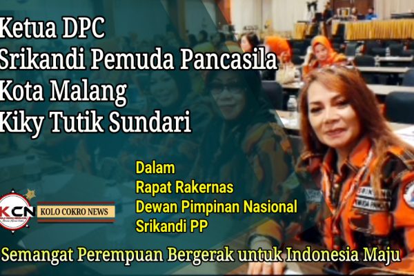 Ketua DPC Srikandi Pemuda Pancasila Kota Malang, Kiky Tutik Sundari, Serukan Perempuan Tangguh dan Bergerak untuk Indonesia Maju
