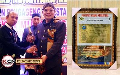 Ki Mahesa Wong Terima “Award Nusantara Kemilau Emas 2025”
