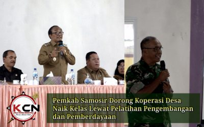 Pemkab Samosir Dorong Koperasi Desa Naik Kelas Lewat Pelatihan Pengembangan dan Pemberdayaan