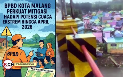 BPBD Kota Malang Perkuat Mitigasi Hadapi Potensi Cuaca Ekstrem Hingga April 2026
