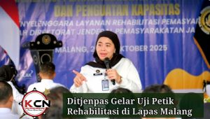 Dorong Layanan Pemasyarakatan yang Lebih Standar dan Berkualitas, Ditjenpas Gelar Uji Petik Rehabilitasi di Lapas Malang