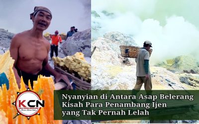 Nyanyian di Antara Asap Belerang”Kisah Para Penambang Ijen yang Tak Pernah Lelah