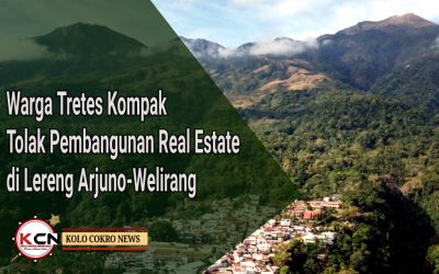 Warga Tretes Kompak Tolak Pembangunan Real Estate di Lereng Arjuno-Welirang