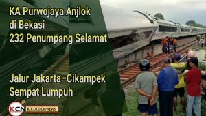 KA Purwojaya Anjlok di Bekasi, 232 Penumpang Selamat — Jalur Jakarta–Cikampek Sempat Lumpuh