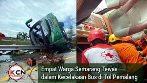 Empat Warga Semarang Tewas dalam Kecelakaan Bus di Tol Pemalang, Diduga Akibat Rem Blong