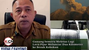 Gunung Semeru Meletus Lagi, Lava Pijar Meluncur Dua Kilometer ke Besuk Kobokan