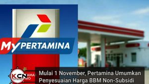Mulai 1 November, Pertamina Umumkan Penyesuaian Harga BBM Non-Subsidi