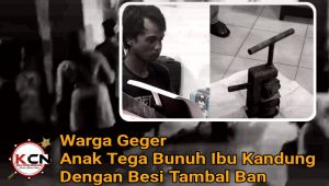 Warga Geger, Anak Tega Bunuh Ibu Kandung dengan Besi Tambal Ban