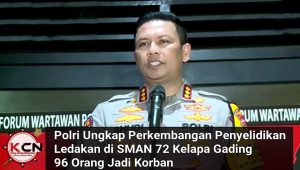 Polri Ungkap Perkembangan Penyelidikan Ledakan di SMAN 72 Kelapa Gading, 96 Orang Jadi Korban
