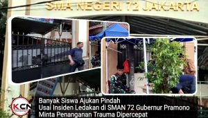 Banyak Siswa Ajukan Pindah Usai Insiden Ledakan di SMAN 72, Gubernur Pramono Minta Penanganan Trauma Dipercepat