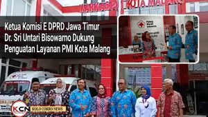 Serap Aspirasi di Masa Reses, Ketua Komisi E DPRD Jawa Timur Dr. Sri Untari Bisowarno Dukung Penguatan Layanan PMI Kota Malang