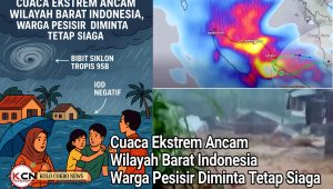 Cuaca Ekstrem Ancam Wilayah Barat Indonesia, Warga Pesisir Diminta Tetap Siaga