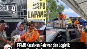 PPMR Kerahkan Relawan dan Logistik Bantu Warga Terdampak Bencana Erupsi semeru