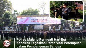 Polres Malang Peringati Hari Ibu, Kapolres Tegaskan Peran Vital Perempuan dalam Pembangunan Bangsa
