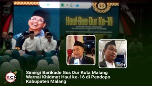 Sinergi Barikade Gus Dur Kota Malang Warnai Khidmat Haul ke-16 Gus Dur di Pendopo Kabupaten Malang
