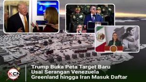 Trump Buka Peta Target Baru Usai Serangan Venezuela, Greenland hingga Iran Masuk Daftar