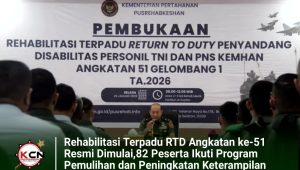 Rehabilitasi Terpadu RTD Angkatan ke-51 Resmi Dimulai, 82 Peserta Ikuti Program Pemulihan dan Peningkatan Keterampilan