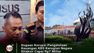 Dugaan Korupsi Pengelolaan Keuangan KBS, Kerugian Negara Ditaksir Capai Rp7 Miliar