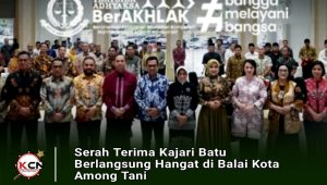 Serah Terima Kajari Batu Berlangsung Hangat di Balai Kota Among Tani