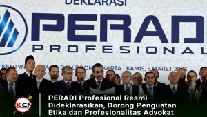 PERADI Profesional Resmi Dideklarasikan, Dorong Penguatan Etika dan Profesionalitas Advokat