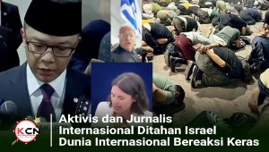 Aktivis dan Jurnalis Internasional Ditahan Israel, Dunia Bereaksi Keras
