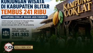 Kunjungan Wisata di Kabupaten Blitar Tembus 241 Ribu, Kampung Coklat Masih Jadi Favorit