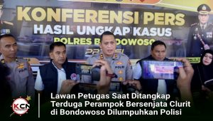 Lawan Petugas Saat Ditangkap, Terduga Perampok Bersenjata Clurit di Bondowoso Dilumpuhkan Polisi