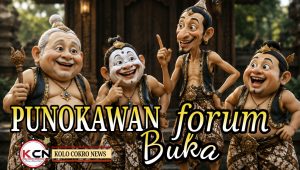 Punokawan Buka Forum Setelah Memilih, Jangan Hanya jadi Penonton