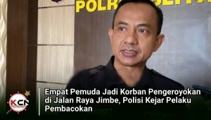 Empat Pemuda Jadi Korban Pengeroyokan di Jalan Raya Jimbe, Polisi Kejar Pelaku Pembacokan