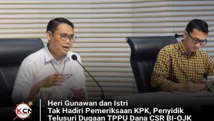 Heri Gunawan dan Istri Tak Hadiri Pemeriksaan KPK, Penyidik Telusuri Dugaan TPPU Dana CSR BI-OJK