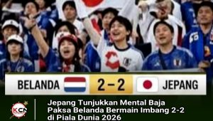 Jepang Tunjukkan Mental Baja, Paksa Belanda Bermain Imbang 2-2 di Piala Dunia 2026