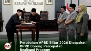 Perubahan APBD Blitar 2026 Disepakati DPRD Dorong Percepatan Realisasi Program
